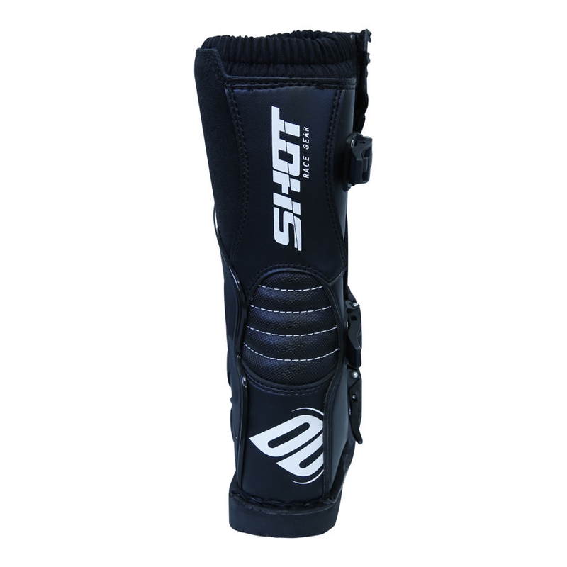 Kinder-Motorradstiefel Shot K10 schwarz - Qualität II