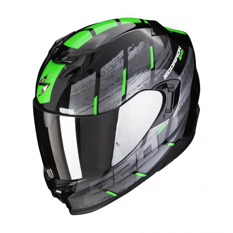 Integral Motorradhelm Scorpion EXO-520 EVO Air Maha schwarz-grün