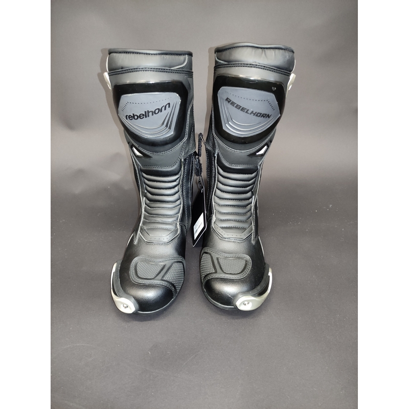 Motorradstiefel Rebelhorn Piston II CE schwarz - Klasse II
