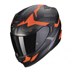 Integral Motorradhelm Scorpion EXO-520 EVO Air Elan schwarz-orange matt