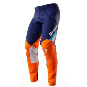 Motocross-Hose Shot Contact Tracer blau-orange Ausverkauf