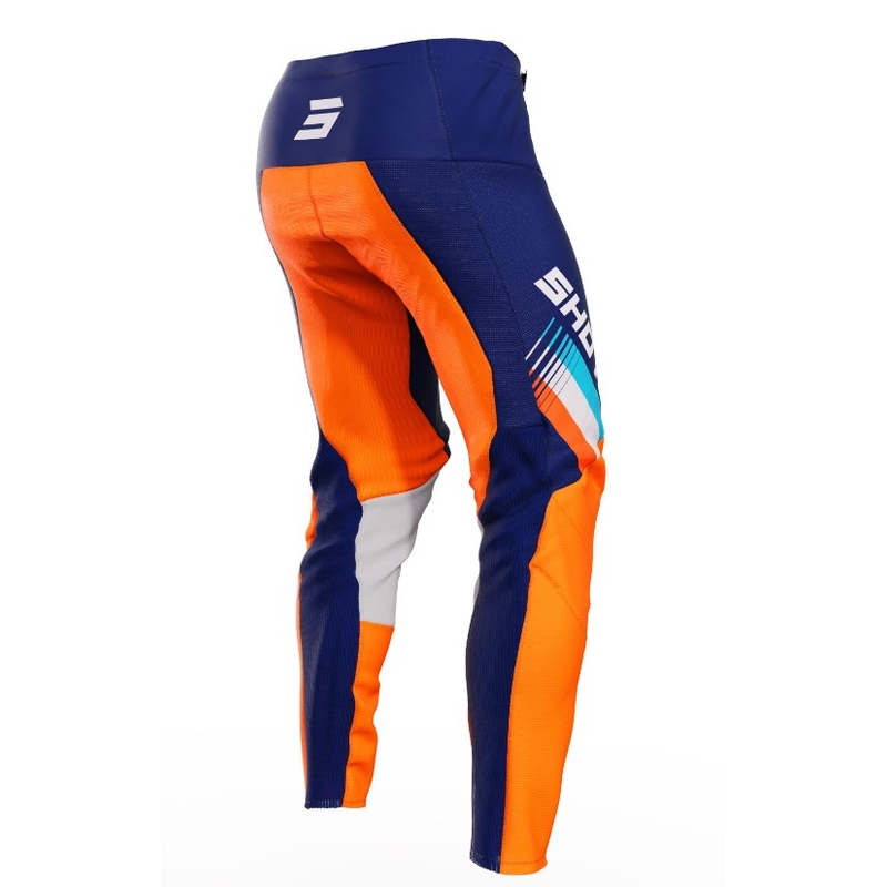 Motocross-Hose Shot Contact Tracer blau-orange Ausverkauf