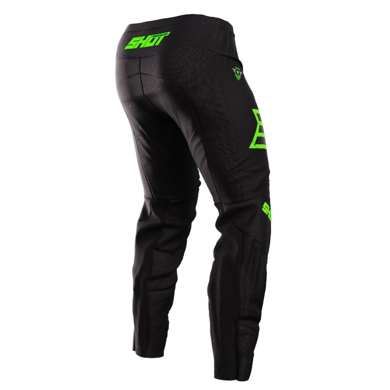Motocross Hose Shot Devo Army schwarz-grün Ausverkauf