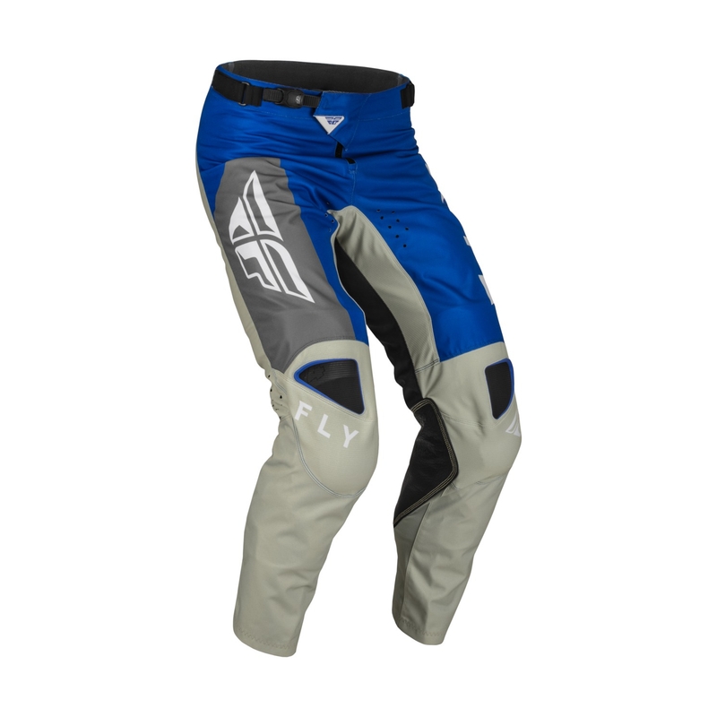FLY Racing Kinetic Jet Motocross-Hose blau-grau-weiß Ausverkauf
