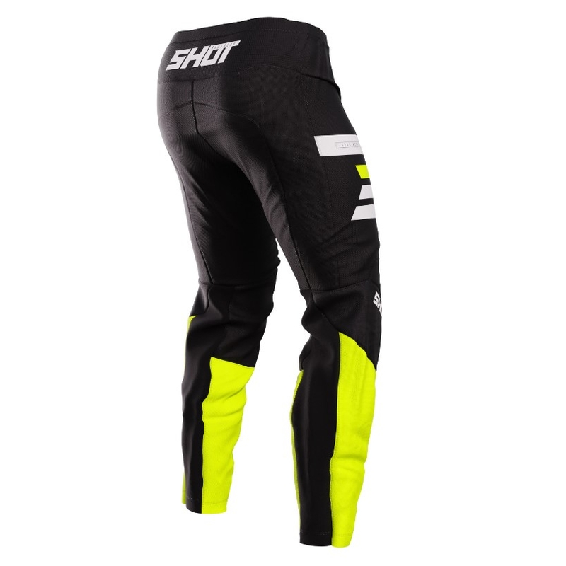 Shot Devo Reflex Motocross-Hose schwarz-fluo gelb Ausverkauf