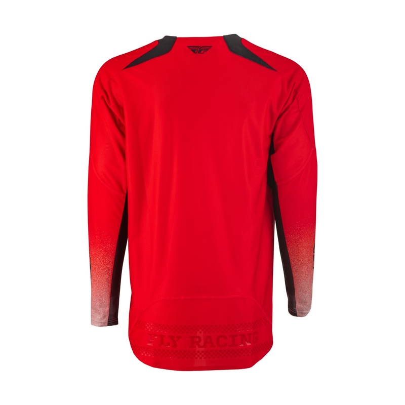Motocross-Trikot FLY Racing Evolution DST. grau-rot Ausverkauf
