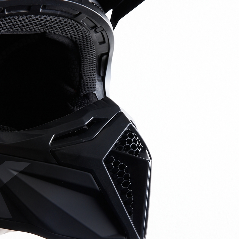 Motocross Helm iMX FMX-02 schwarz matt