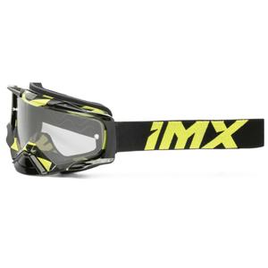 Motocross-Schutzbrille iMX Dust Graphic schwarz-fluo gelb