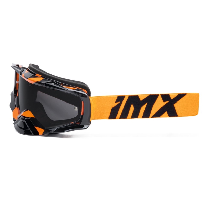 iMX Dust Graphic Motocross-Schutzbrille schwarz-orange Ausverkauf