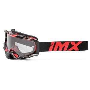 Motocross-Schutzbrille iMX Dust Graphic schwarz-rot