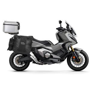 Complete set of SHAD TERRA TR40 adventure saddlebags and SHAD TERRA aluminium 37L topcase, including mounting kit SHAD SUZUKI DL 1000 V-Strom/ DL 1050 V-Strom