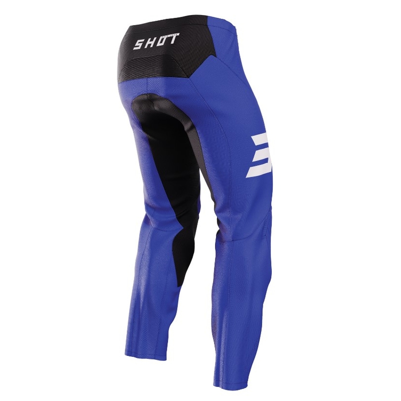 Shot Raw Escape Motocross-Hose Schwarz und Blau Ausverkauf