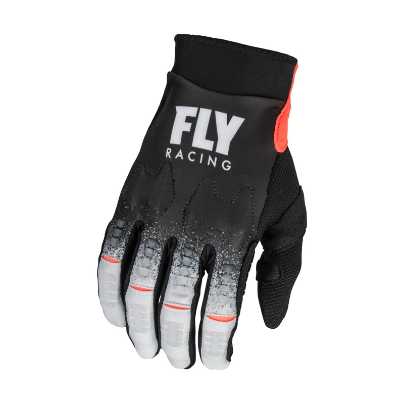 Motocross-Handschuhe FLY Racing Evolution DST 2023 schwarz-grau