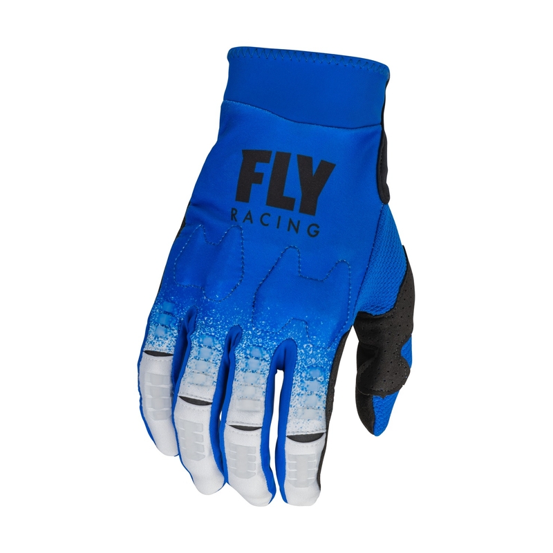 Motocross-Handschuhe FLY Racing Evolution DST 2023 blau-grau Ausverkauf