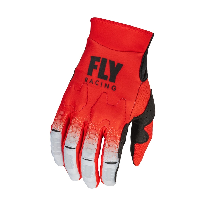 Motocross-Handschuhe FLY Racing Evolution DST 2023 rot-grau Ausverkauf
