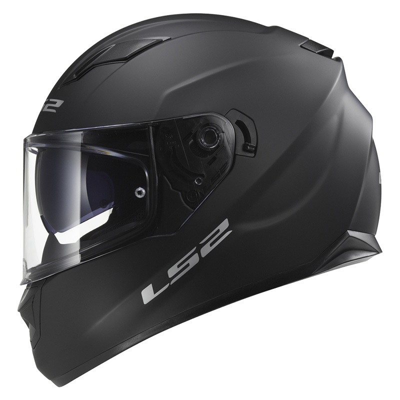 LS2 FF320 Stream EVO Integral Motorradhelm schwarz matt