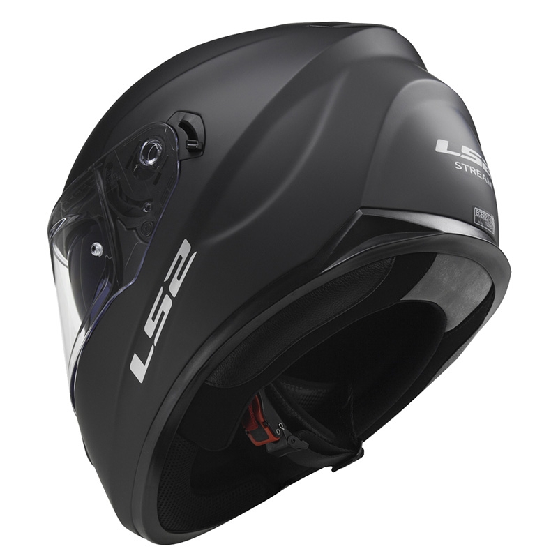 LS2 FF320 Stream EVO Integral Motorradhelm schwarz matt