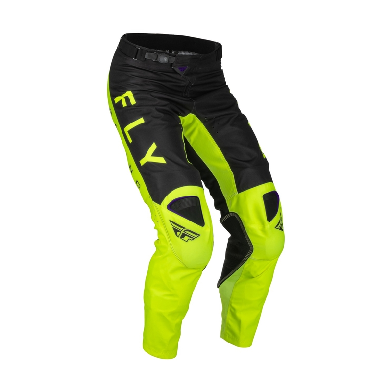 Motocross Hose FLY Racing Kinetic Kore fluo gelb-schwarz Ausverkauf
