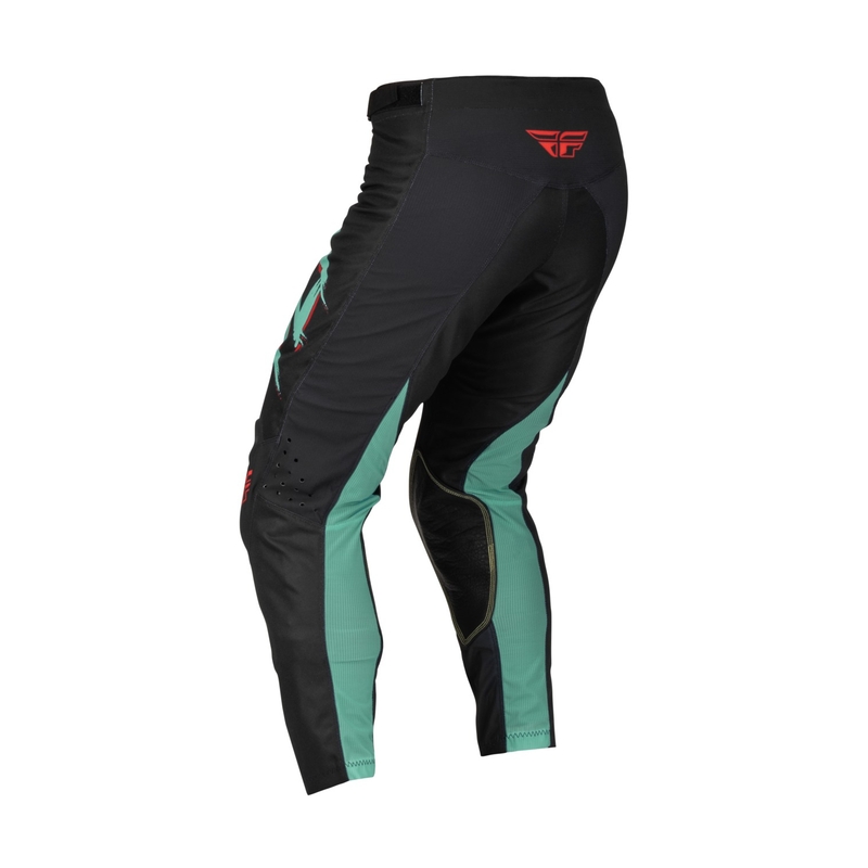 Motocross Hose FLY Racing Kinetic S.E. Rave schwarz-grün-rot Ausverkauf