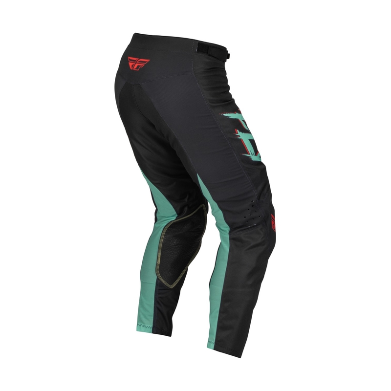 Motocross Hose FLY Racing Kinetic S.E. Rave schwarz-grün-rot Ausverkauf