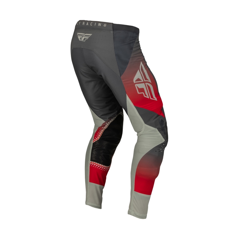 Motocross-Hose FLY Racing Lite 2023 rot-grau Ausverkauf