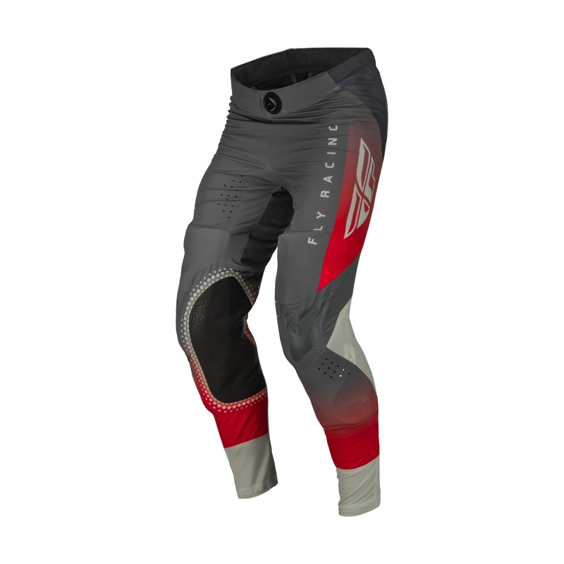 Motocross-Hose FLY Racing Lite 2023 rot-grau Ausverkauf