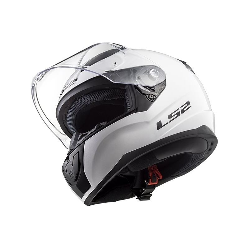 Integral Motorradhelm LS2 FF353 Rapid Single Mono weiß glänzend