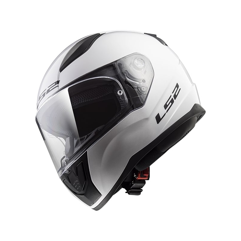 Integral Motorradhelm LS2 FF353 Rapid Single Mono weiß glänzend