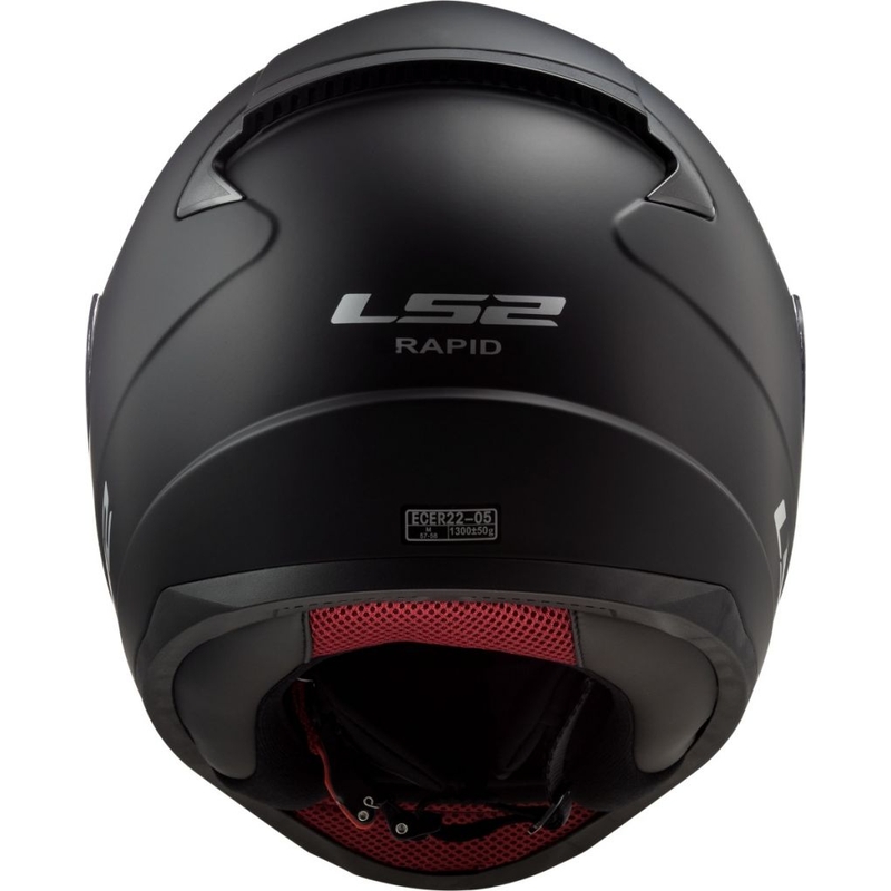 LS2 FF353 Rapid Single Mono Integrierter Motorradhelm Schwarz Matt