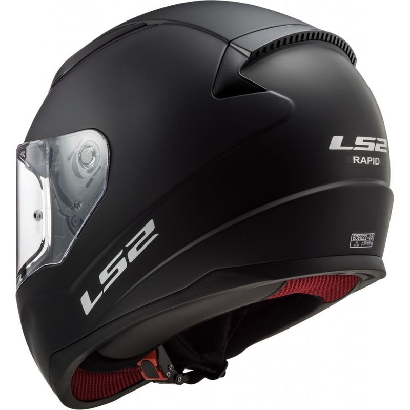 LS2 FF353 Rapid Single Mono Integrierter Motorradhelm Schwarz Matt