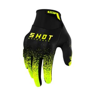 Motocross Handschuhe Shot Drift Edge 2.0 schwarz-fluo gelb