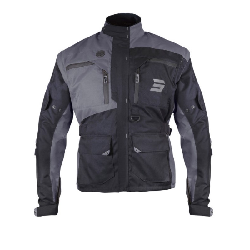 Shot Racetech Schwarz-Grau Motorradjacke