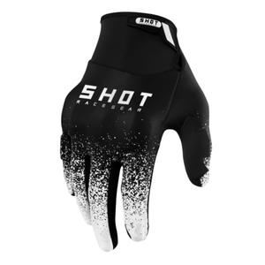 Motocross Handschuhe Shot Drift Edge 2.0 schwarz und weiß