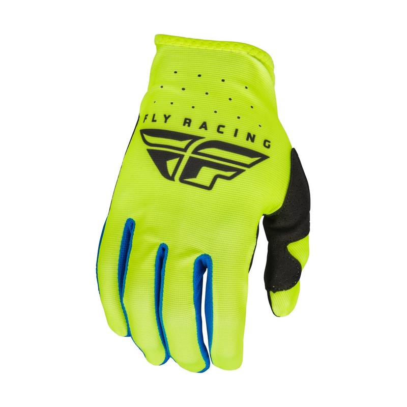Motocross-Handschuhe FLY Racing Lite 2023 fluo gelb-schwarz