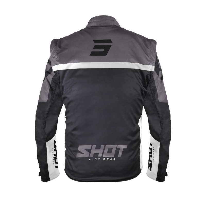 Softshelljacke Shot Lite schwarz-weiß sale Ausverkauf