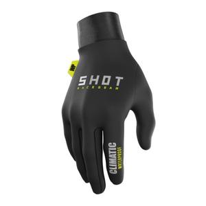 Motocross-Handschuhe Shot Climatic 3.0 schwarz-fluo gelb