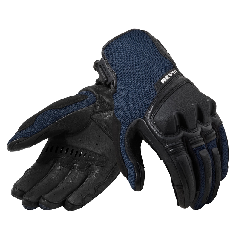 Revit Duty Motorradhandschuhe Schwarz und Blau Ausverkauf