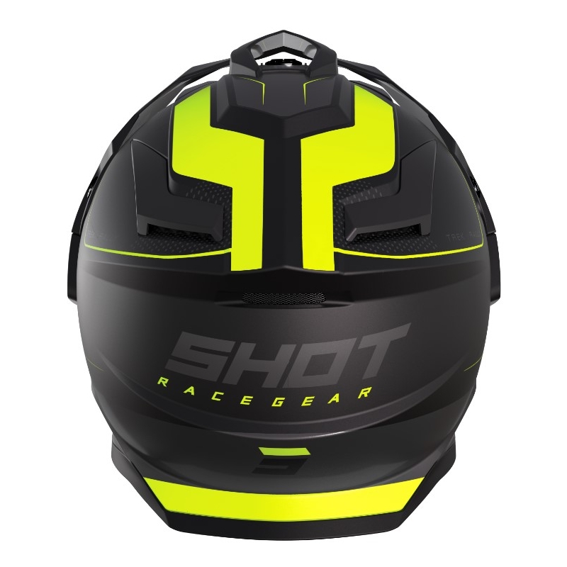 Enduro-Helm Shot Trek Rally schwarz-fluo gelb