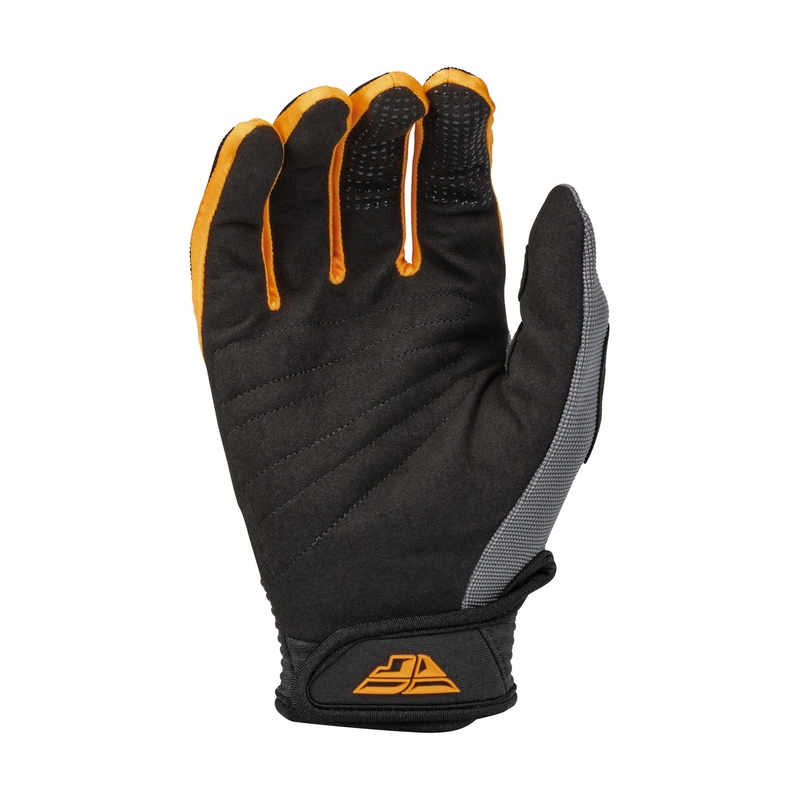 Motocross-Handschuhe FLY Racing F-16 2023 grau-schwarz-orange