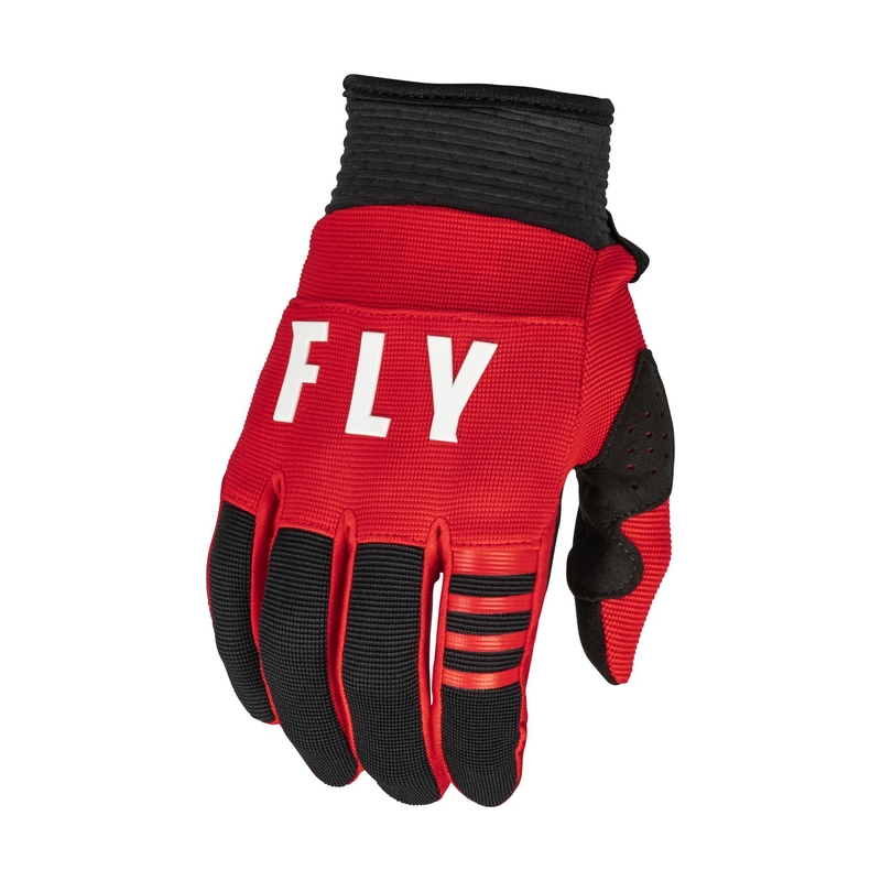 Motocross-Handschuhe FLY Racing F-16 2023 rot und schwarz Ausverkauf