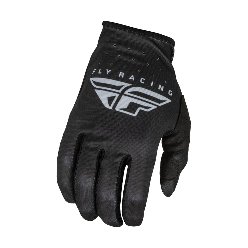 Kinder Motocross-Handschuhe FLY Racing Lite 2023 schwarz-grau