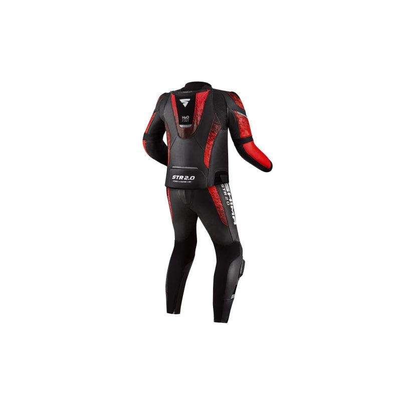 Shima STR 2.0 Motorradanzug schwarz-rot