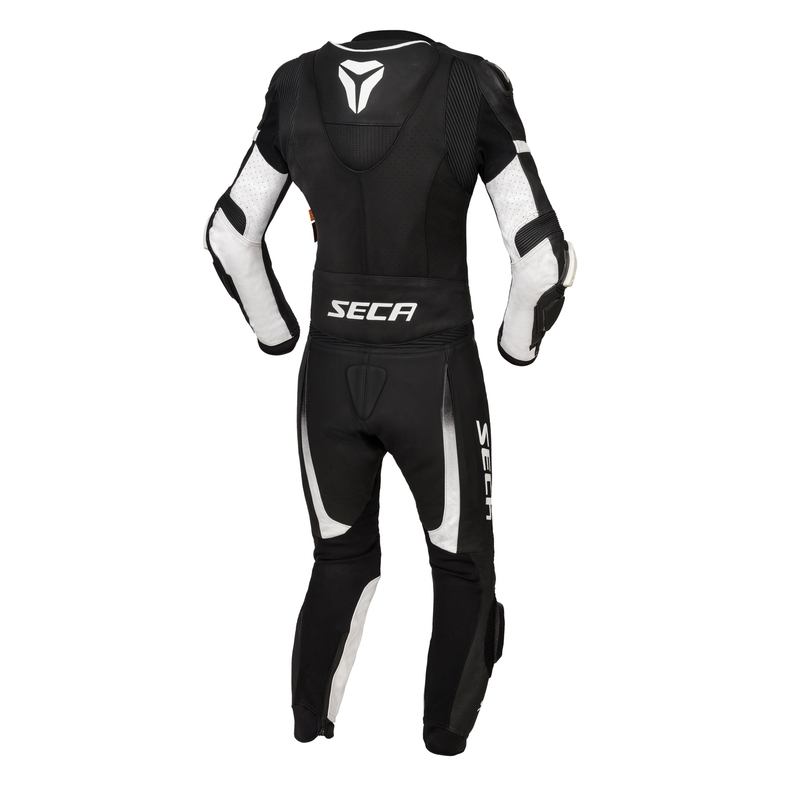 Damen Motorradkombi SECA SRS II schwarz-weiß Sale Ausverkauf
