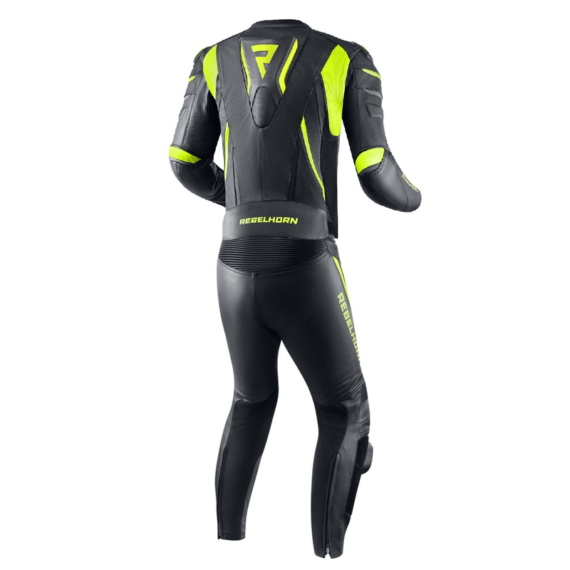 Rebelhorn Fighter Motorradanzug schwarz-fluo gelb Ausverkauf