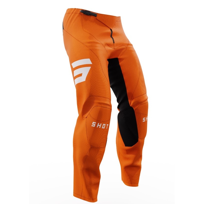 Shot Raw Kid Escape Motocross Hose schwarz und orange