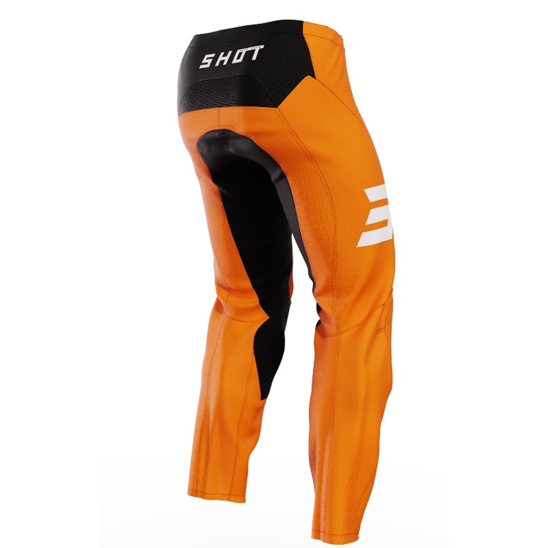 Shot Raw Kid Escape Motocross Hose schwarz und orange
