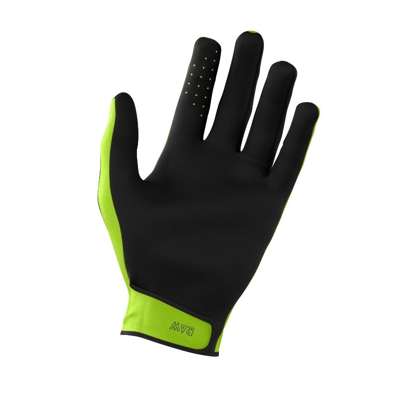 Shot Raw Kid Motocross-Handschuhe Grün Sale Ausverkauf