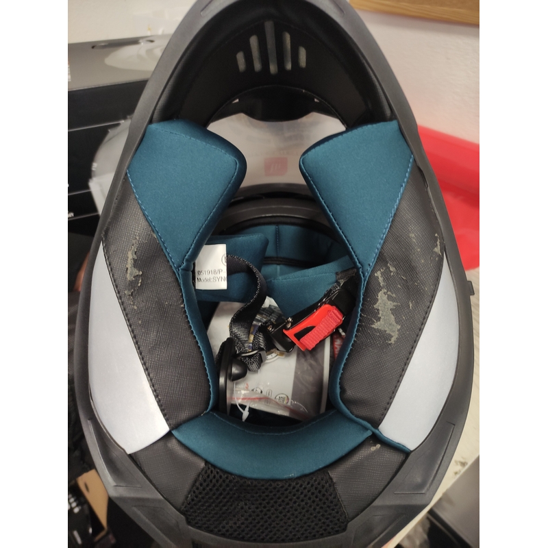 Enduro-Helm MT Synchrony Duosport SV schwarz - II. Qualität