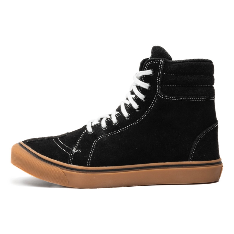 Leder Motorradstiefel BROGER California schwarz