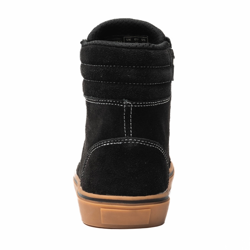 Leder Motorradstiefel BROGER California schwarz